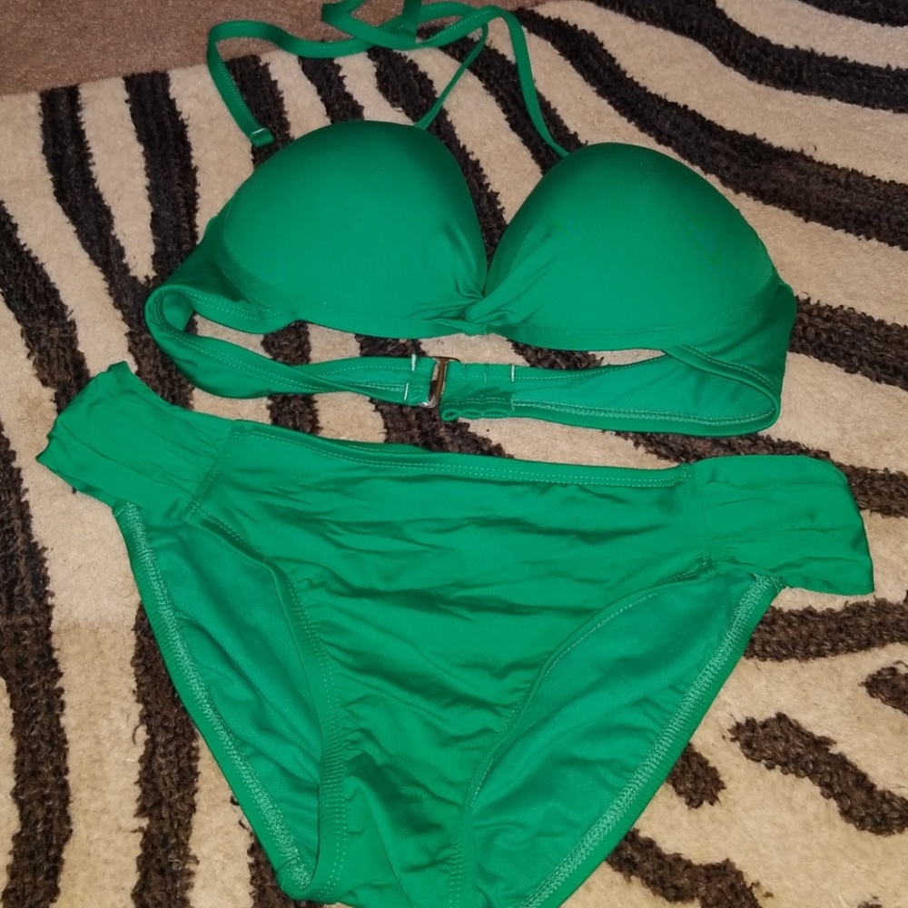 Green bikini